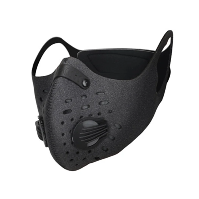 Зимняя Маска для лица, фильтр из активированного угля, велосипедные маски для бега, Балаклава, лыжная маска для лица для тренировок, маски для Манчестерского велосипеда