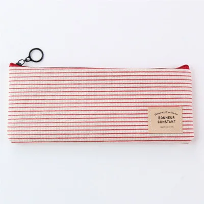 Male and female students coin purse pencil case cosmetic bag school office supplies file bag folder stationery storage box - Цвет: A0420