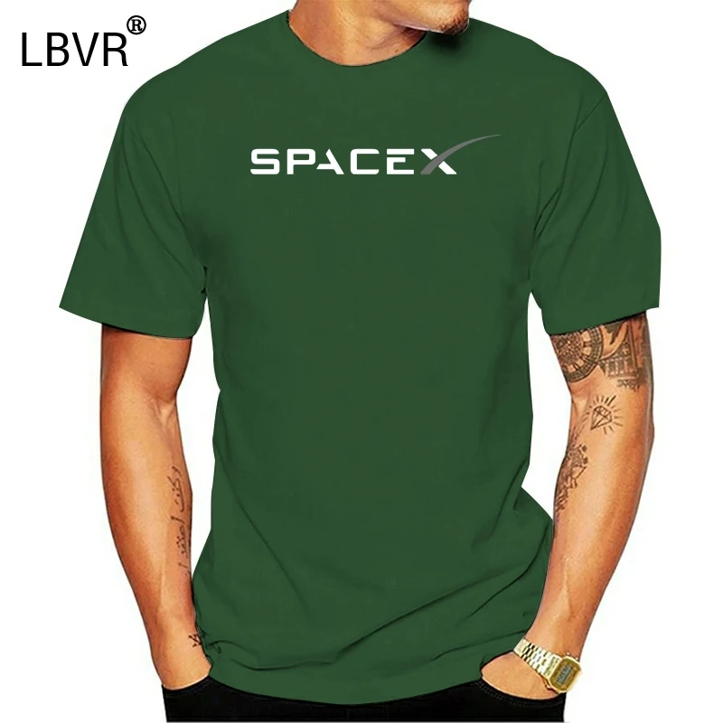 

New SPACEX SPACE X LOGO ELON -Design-T-Shirt - T-Shirt Size-S To 5XL