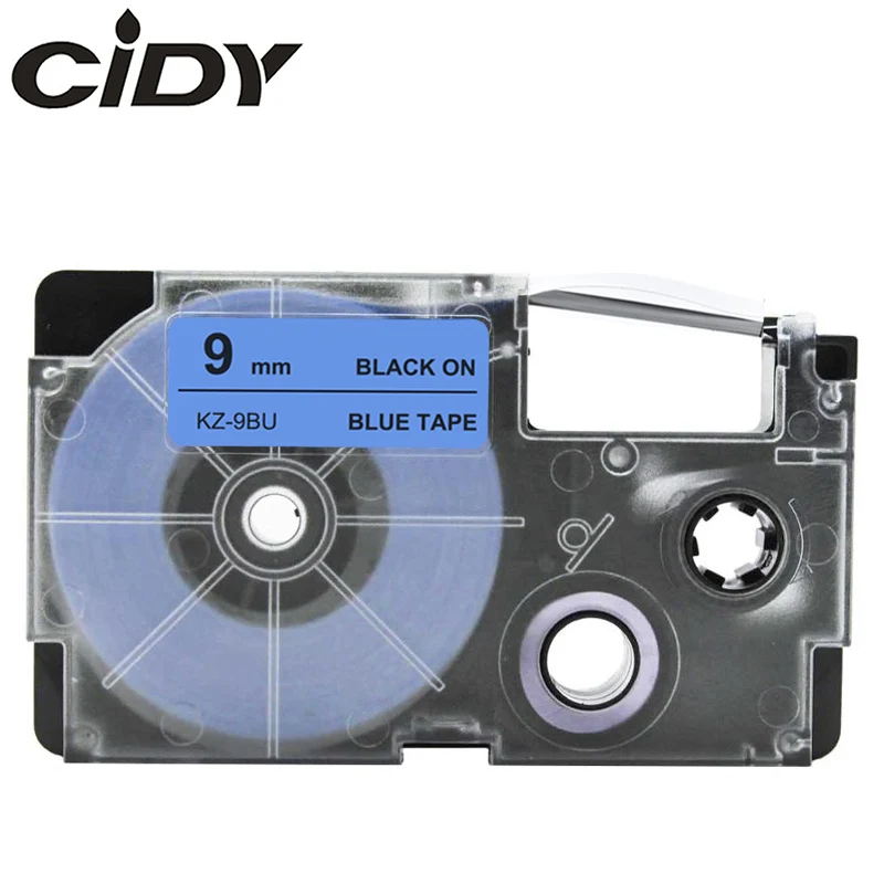 CIDY 10 шт. совместимый с XR 9BU XR9BU 9 мм фотоленточный картридж для маркировки Casio