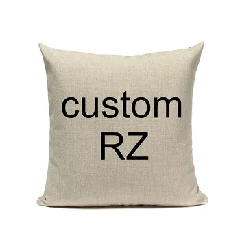 

Character print cushion cover home sofa cushions custom 2018 New linen cushion decorative pillowcase Cheap Office cushion cover