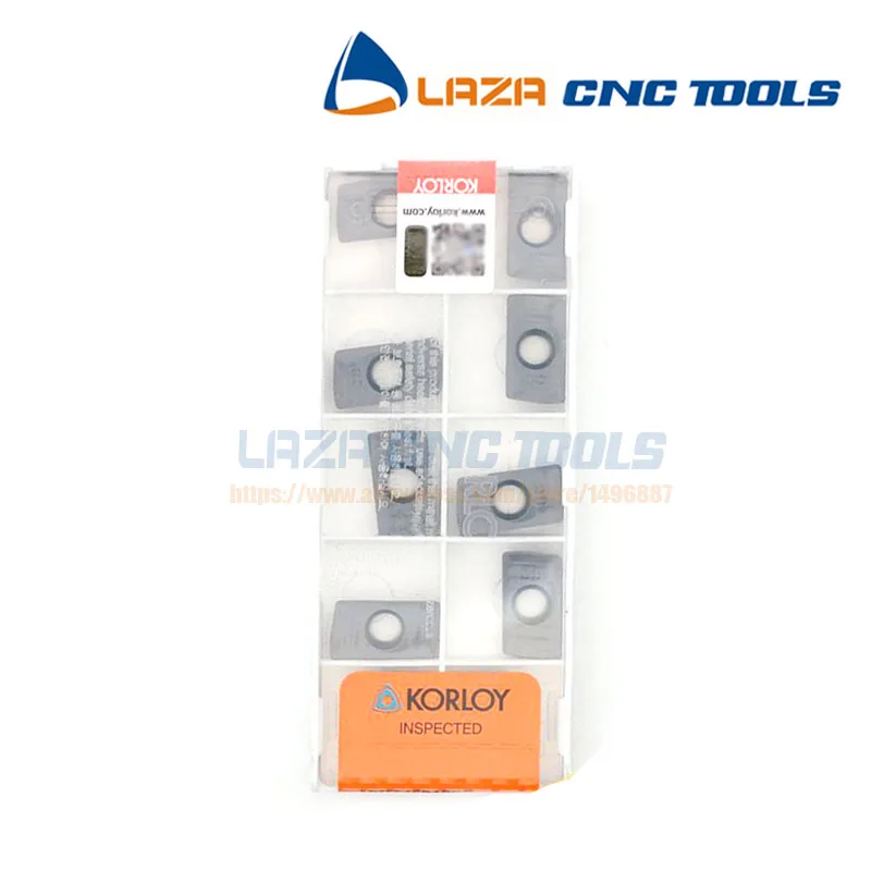 APMT1135PDR APMT1604PDR KF5800 KF5900 KF2500* 10 шт. KORLOY Вольфрам вкладыши для твердосплавного фрезерования для BAP300R фреза