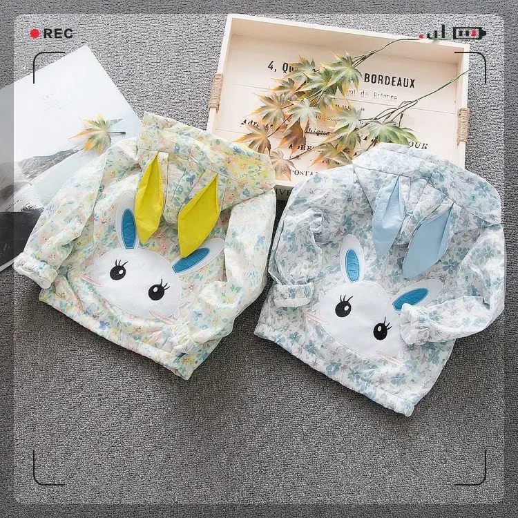 Пальто для девочек 1-2-3-4 лет, весна-осень, новая стильная детская одежда, осенняя одежда для маленьких девочек, поколение полных