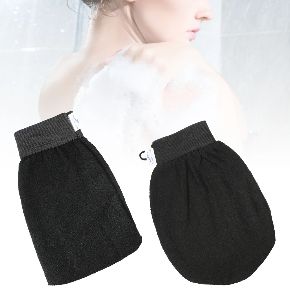 Bathing Gloves Shower Bath Scrub Glove Exfoliating Body Facial Tan Massage Mitt RemovalExfoliate Peeling | Красота и здоровье