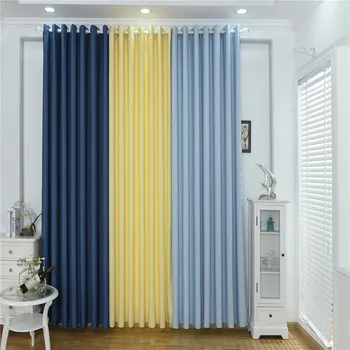 

8 Color Window Curtains For Living Room Bedroom Grommet Top Modern Hight Blackout Panel Treatment Blinds Finished Drapes Curtain