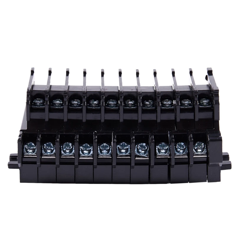 600V 10A 10 позиций двуспальная уровень Винтовые клеммы Газа