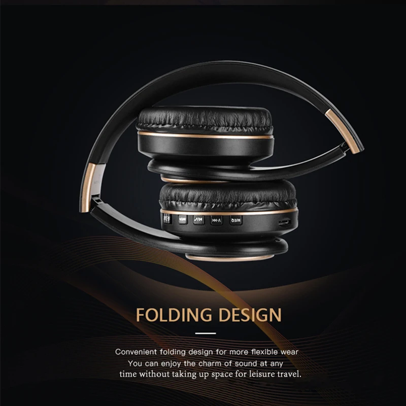 Head mounted Bluetooth headphone Smart Gaming headphone Listening to Song Sports headphone Various colors to choose from
