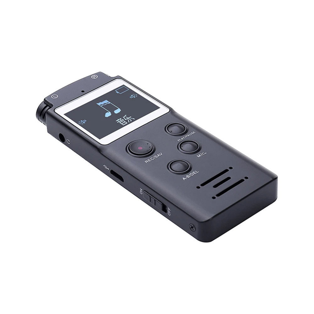 Newest Sk-501 8GB/16GB Noise Reduction Professional HD 1536KBPS Recording Pen Mp3 Professional WAV/ MP3 Format