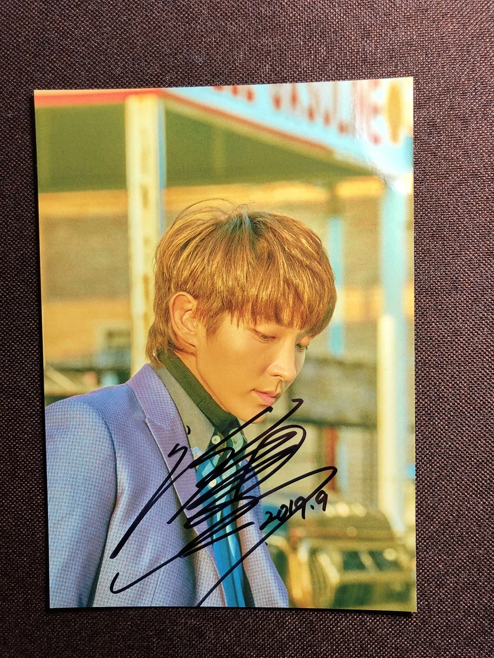 LEE JOON GI Joongi ли Joongi Автограф Подпись фото 5*7 K-POP 102019A
