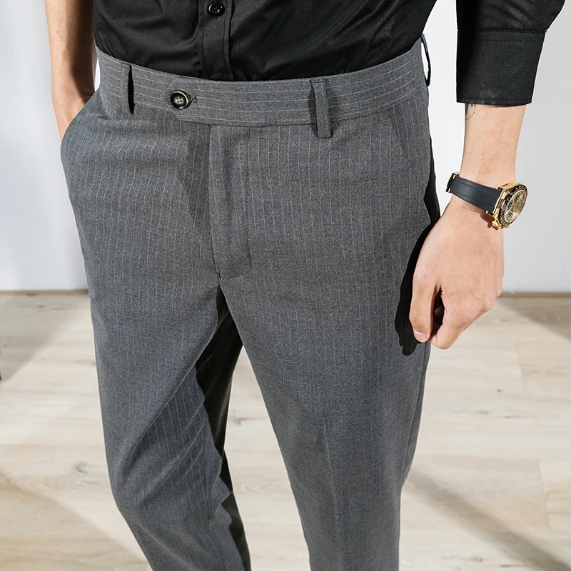 formal striped pants