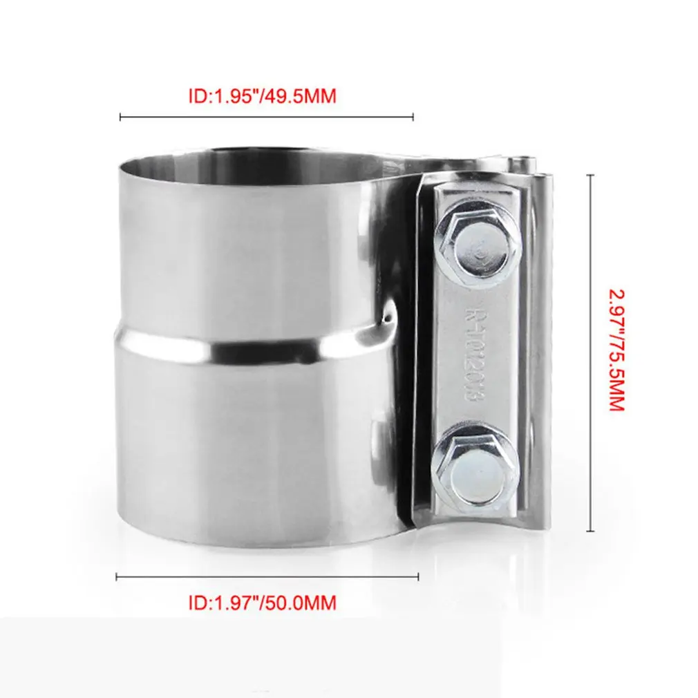 2," 2 1/2" Torca Torctite нержавеющая сталь Lap Joint Band Clamp