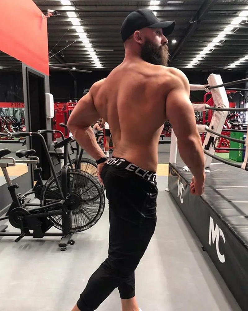 2019 Autumn Men Sweatpants Elastic Waist Pants Mens Joggers Pants Men Casual Clothing Winter Pants Sportswear 3