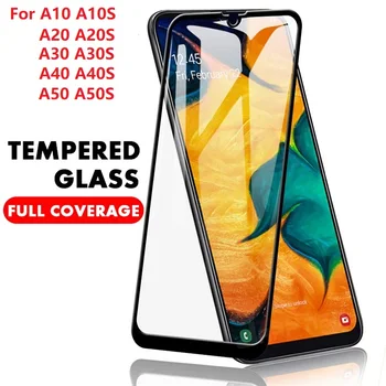 

2 Pcs For Samsung Galaxy A10 A10S A30 A30S Glass Screen Protector Full Cover For Galaxy A20 A20S A40 A40S A50 A50S Glass Fim