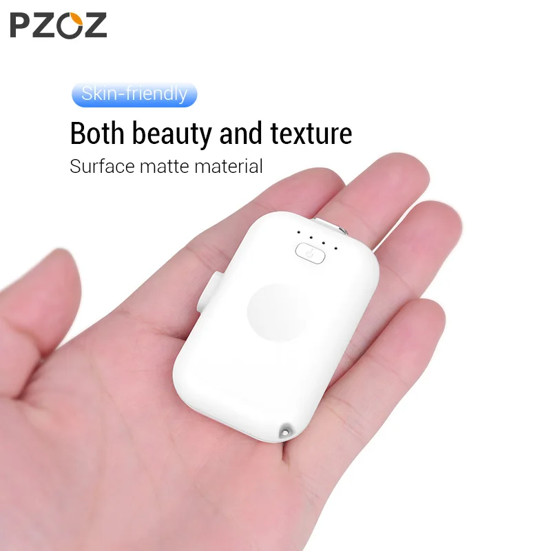 PZOZ Power Bank Mini 1200mAh Poverbank Externe Batterie Tragbare Ladegerät Für iphone X 11 Max Sams