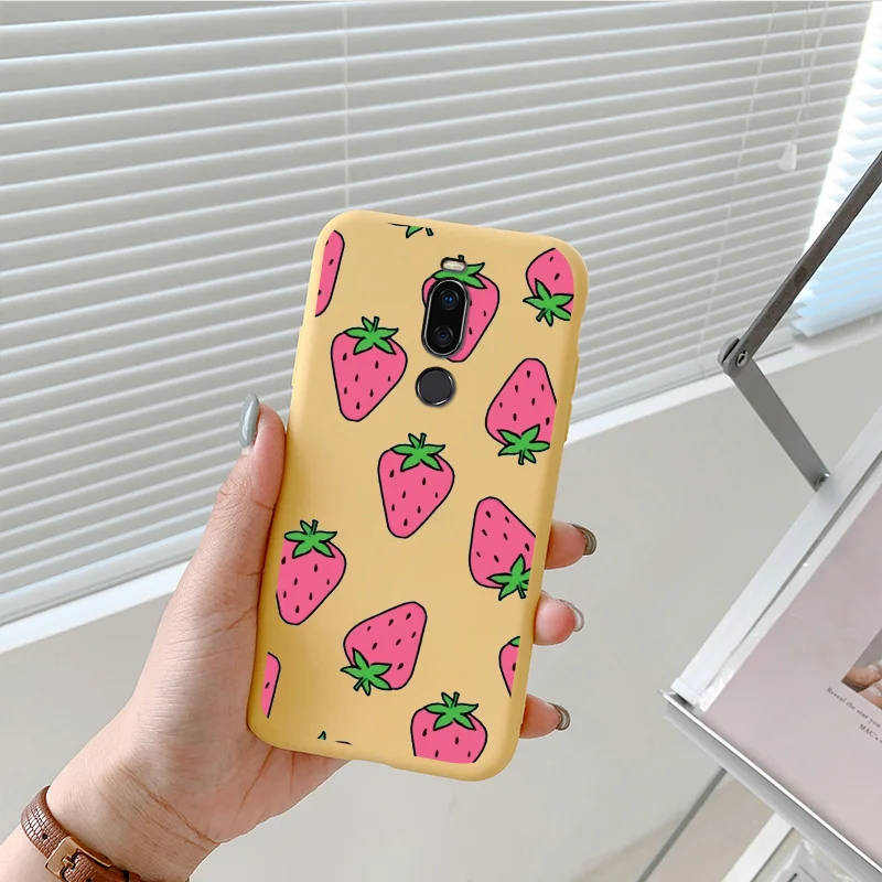 Cute Animal Pattern Phone Cover For Meizu X8 Case Cartoon Soft Silicone Painted Shell Shockproof Protection Bags 