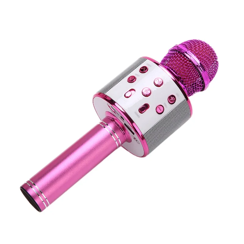 Горячая Ktv Live Bluetooth конденсаторный микрофон мобильный телефон Беспроводная система караоке микрофон