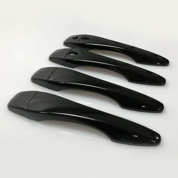 

Glossy Black Side Door Handle Covers Add-on Style For 2013-2017 Nissan Altima Strict Factory QC Test
