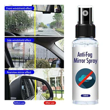 

100ML Solid State Defog Anti Fog Agent for Car Rearview Mirrors Window Glass