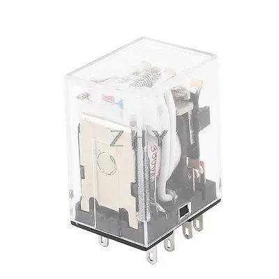 

AC 380V Coil 3PDT 11-Pin Red LED Lamp General Purpose Power Relay