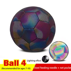 Soccer Ball Luminous Football Night Light Noctilucent Children Train Reflective Ball Men Women Glowing Soccer Sport Accessories
