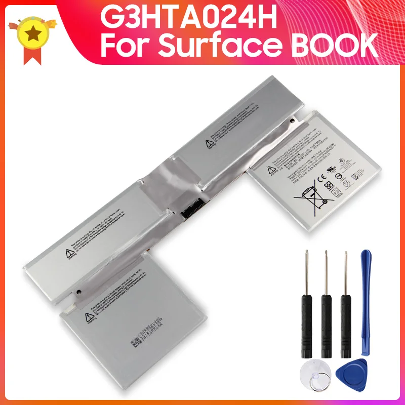 

Genuine Replacement Battery G3HTA024H For Microsoft Surface BOOK +tools Quality Product 6800mAh