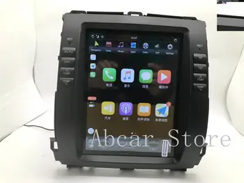 

10.4'' Tesla style Android 9.0 Car dvd player GPS Navigation For Toyota Land Cruiser Prado Lexus GX470 2002-2009 stereo radio