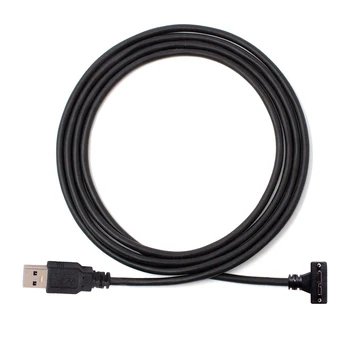 

Chenyang Micro B Angled 90 Degree to USB 3.0 A Male Cable with Locking Screws for Nikon D800 D800E D810 5m