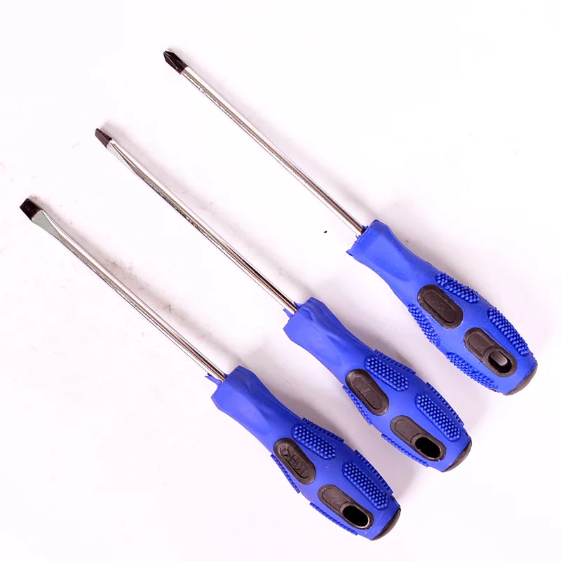 

45 # Steel Screw Driver 4-Inch 5-Inch 6-Inch Velcro Screw Driver A- line Cross Screwdriver