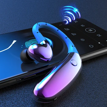 

Bluetooth Earphone Sports Earbuds with Microphone Sweatproof Wrap Around Wireless Earphones with Ear Hook In Ear Earphones