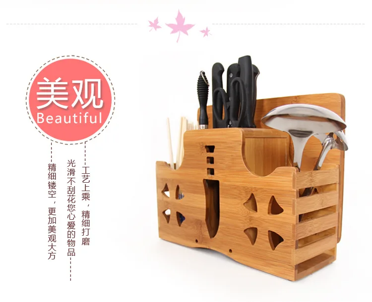 Производители moso bamboo мульти-функциональный Ножи отдыха Кухня поставки Ножи Хранение Полка для пластикового стеллажа специальное предложение