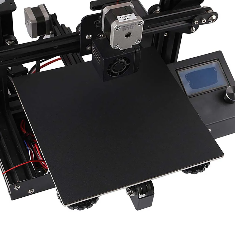 Bed Build Surface Plate Pure Black Sticker Paper for Ender-3 Ender-2 3D  Printer Accessories - AliExpress