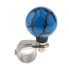 Универсальная рукоятка для рулевого колеса автомобиля, рукоятка для рулевого колеса для автомобильного транспортного средства, легкая установка, не требуется инструмент, смола и металл