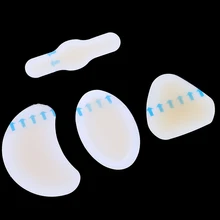 4 шт./компл. гель анти-ношение наклейка пятки патч для педикюра клей гидроколлоидный Пластырь от мозолей 4 типа силиконовая Мягкая наклейка пятки