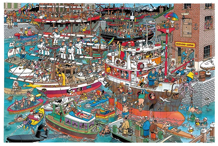 Чистый деревянный пазл 300 500 1000 штук мультяшная картина в стиле аниме пазл картина головоломка многогранные порты Пазлы игры для взрослых детей - Цвет: puzzle 1000 pieces
