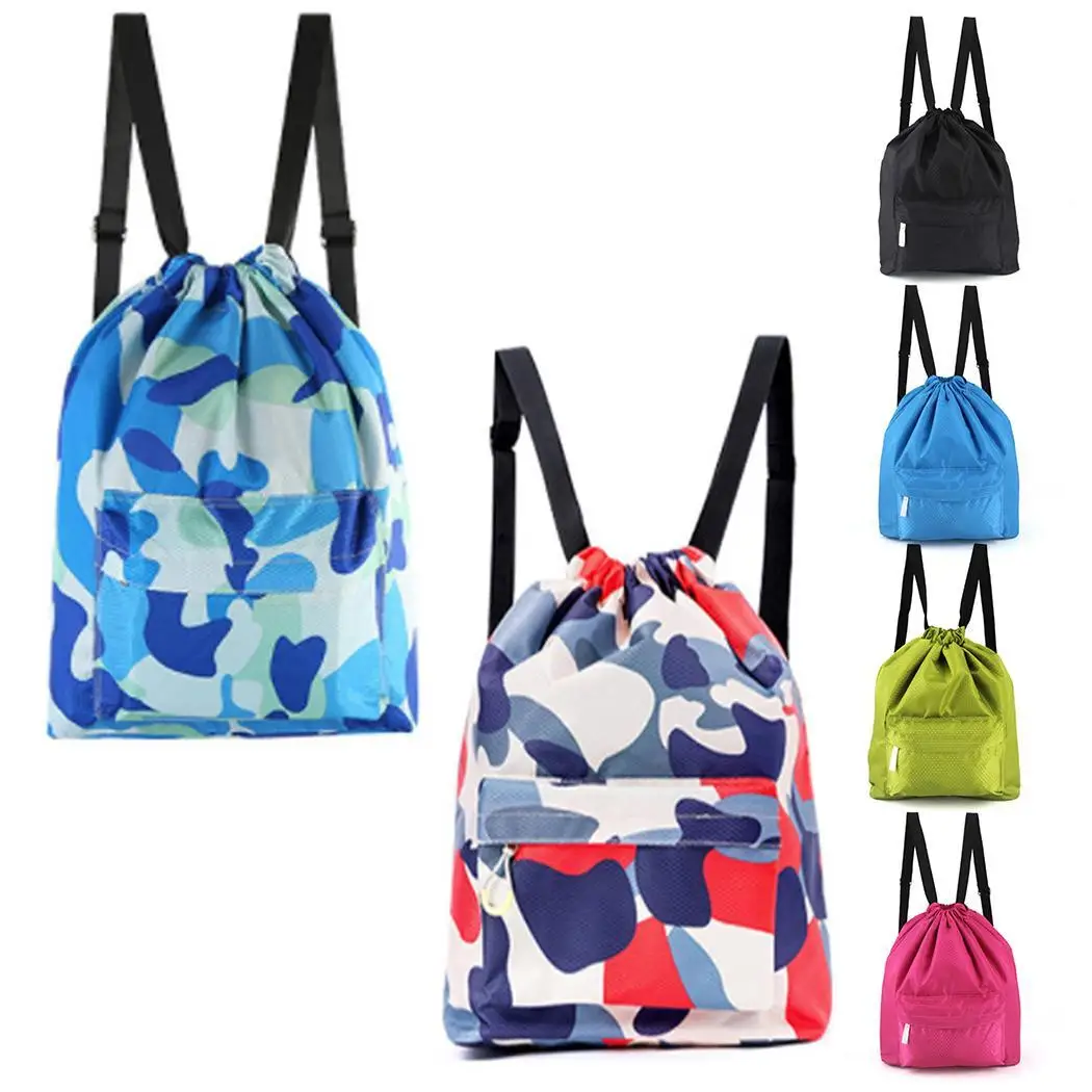 Swimming Drawstring Backpack Fitness Dry Wet Separation Swimsuit Storage Bag