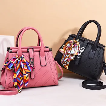 

Factory Direct 2019 New Women's Bag PU Leather Fashion Trend Portable Women's Bag Messenger Bag a Generation of Hair
