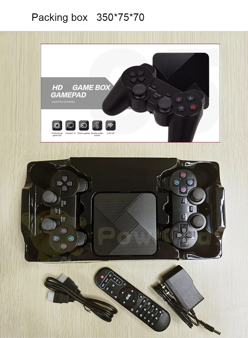 B-01 game box wireless game console PSP emulator is suitable for GBA home game console GAMEBOXchildren’s gift