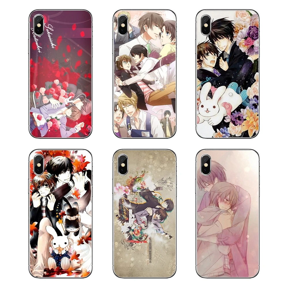 For Huawei Honor 8 8C 8X 9 10 7A 7C Mate 20 Lite Pro P Smart Plus Sekai ichi Hatsukoi Takano x Ritsu TPU Transparent Bag Case |