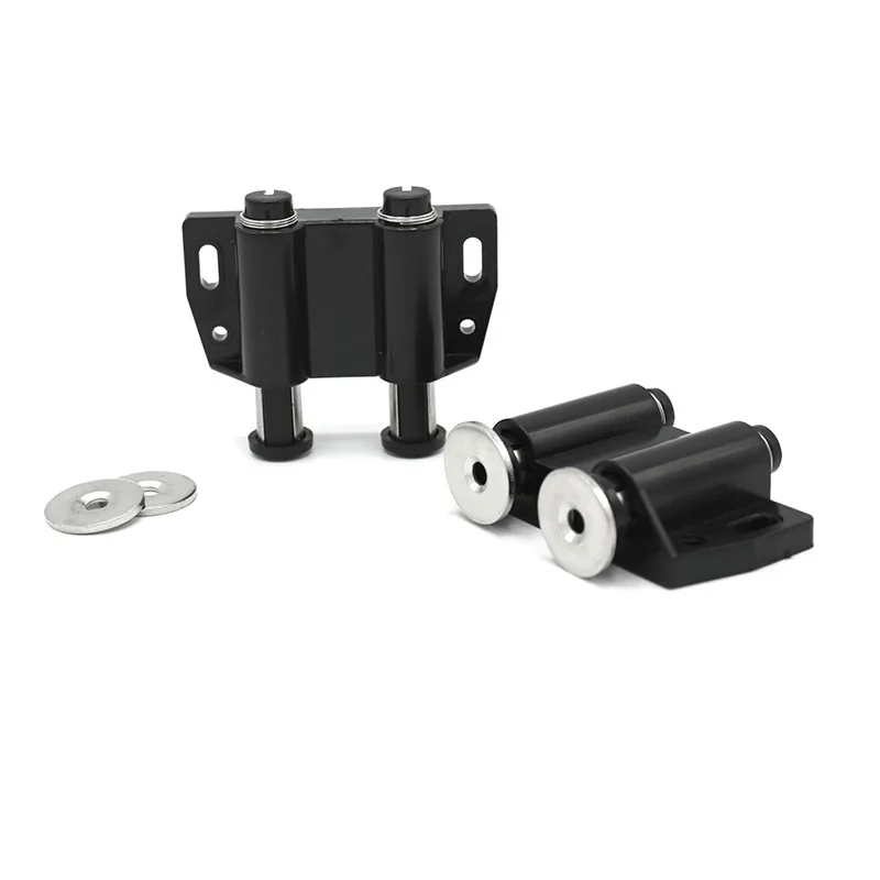 

2pcs Rebounding Magnetic Drawer Latch Door rebounder strong force touch door stop mute damper kitchen cabinet wardrobe buffer