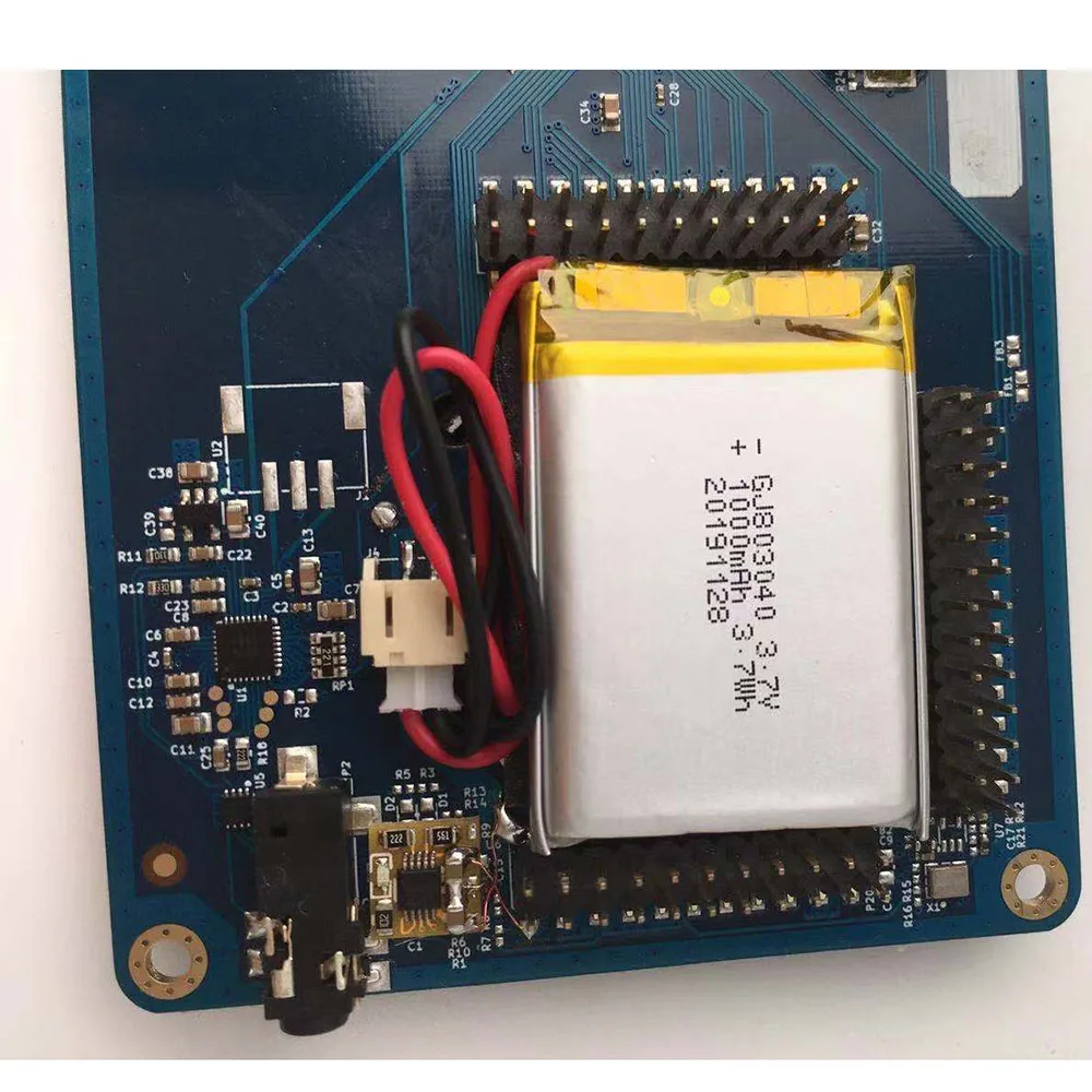 Последняя версия PORTAPACK+ HACKRF ONE SDR радио+ хаос прошивка+ 0.5ppm TCXO+ 2,8 дюймовый сенсорный ЖК-дисплей+ 1500 мАч батарея
