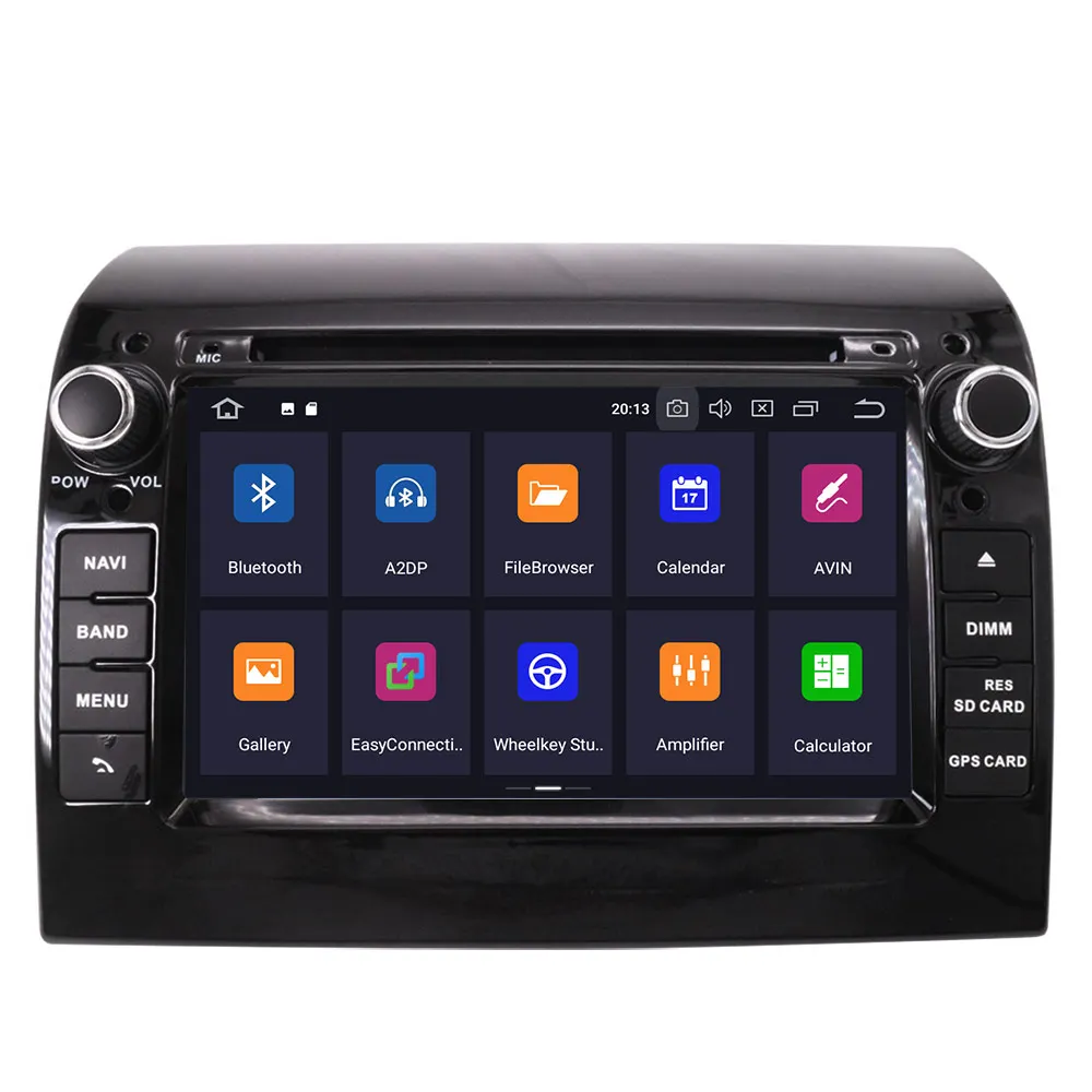 Top Aotsr Android 9.0 GPS navigation Car DVD player car video car player Stereo for FIAT DUCATO 2011-2015 Car Radio head unit player 1