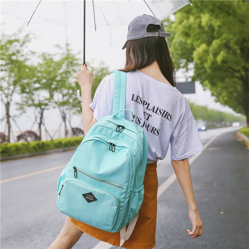 Высококачественный модный рюкзак для отдыха в Корейском стиле Harajuku Wild Student, женская сумка, школьная сумка