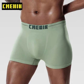 

2020 New Arrival Low waist Sexy Men Underwear Boxer Shorts Letter Panties Polyester Mens Boxershorts Underware Boxers slip CM001