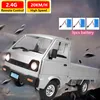 High Speed RC Car Simulation Drift Truck Brushed 260 motor Off Load Climbing Car LED Light On-road RC Car Toys For Boys Kid Gift 1