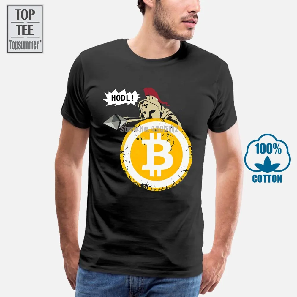 Биткоин Hodl Your Cryptos футболки 3D Футболка мужская футболка хип хоп с коротким