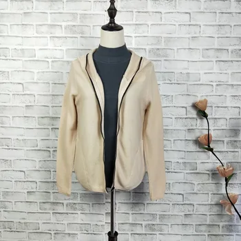 

The best-selling long-sleeved zip-up hooded knit coat of 2020 fashion top moda feminina vestido fiesta mujer