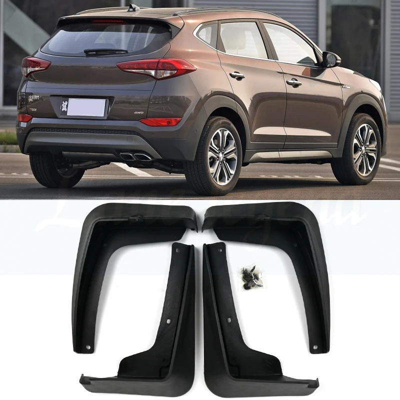 Набор литые Брызговики для hyundai Tucson- Брызговики крыло переднее заднее