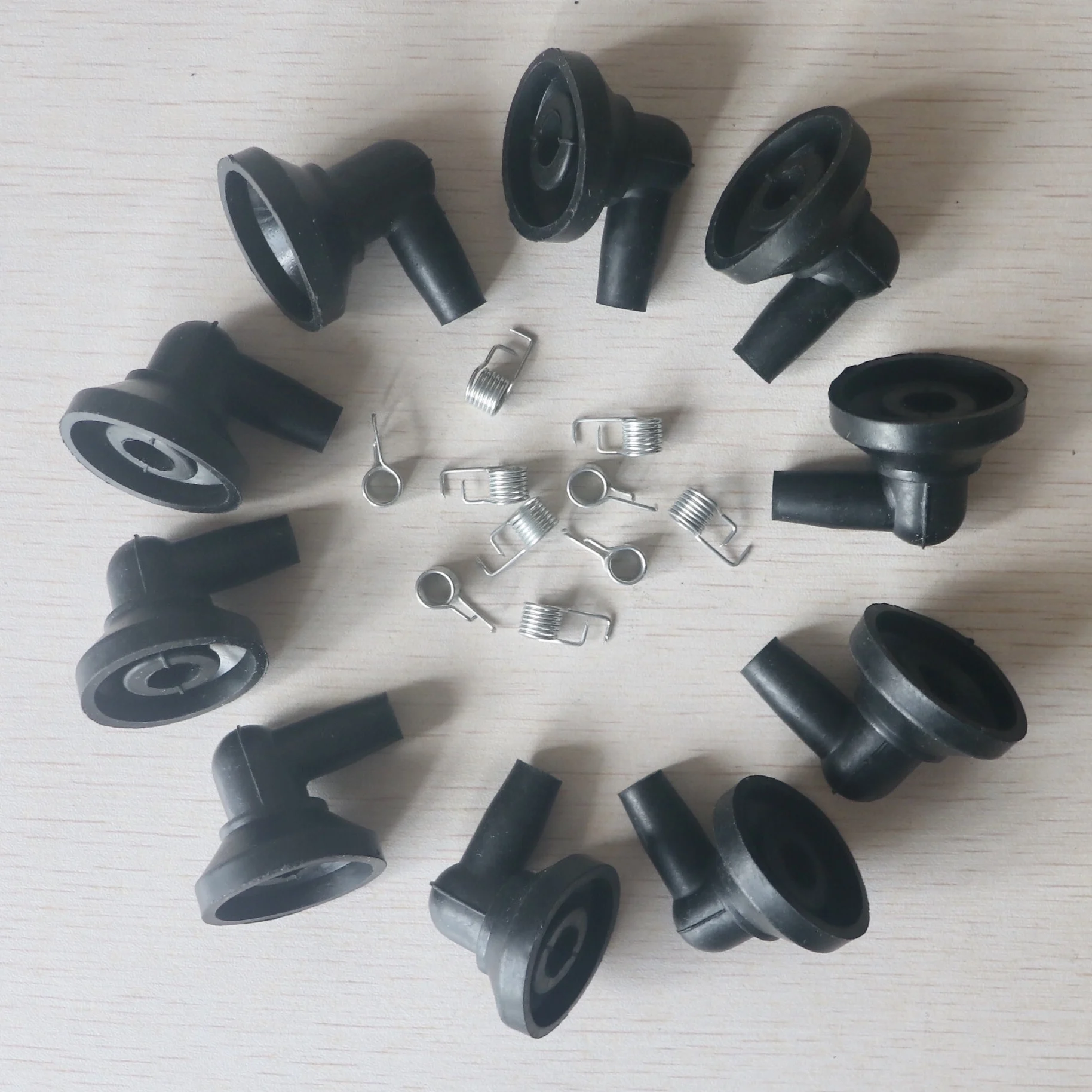 10 Sets Ignition Coil Cap & Spring For 43CC 52CC 40-5 44-5 Brush Cutter Grass Trimmer grass trimmer