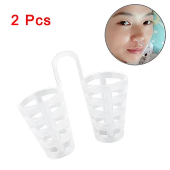 

2PCS Professional Anti Snoring Device Anti Snore Nose Clip Relieve Snoring Snore Stopping Health Care For Men Women 12x6 mm TK