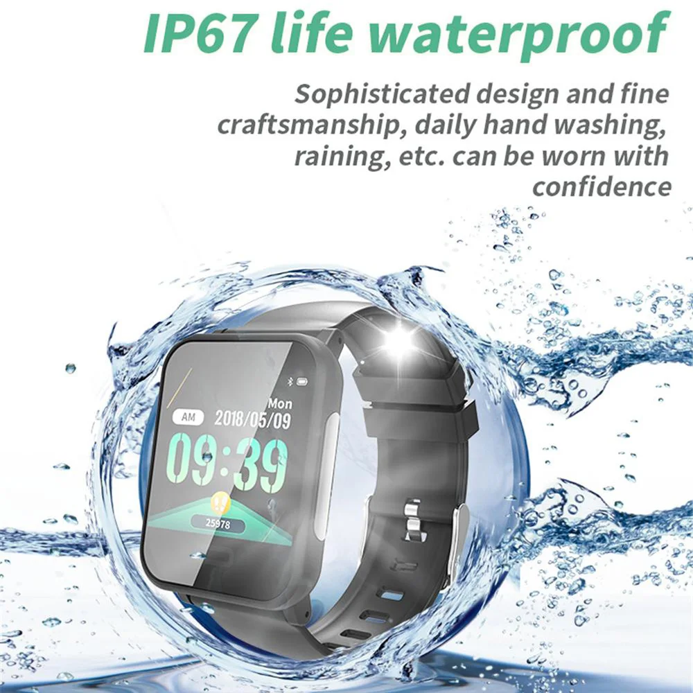 E33 Smart Bracelet heart rate monitor blood pressure health tracker IP67 Waterproof smart bluetooth watch sport watch fitness